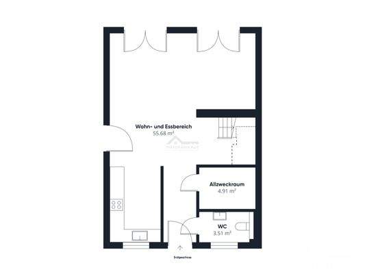 Grundriss Erdgeschoss