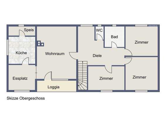 Obergeschoss (Wohnung)