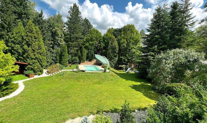 Blick vom Schlafzimmerbalkon