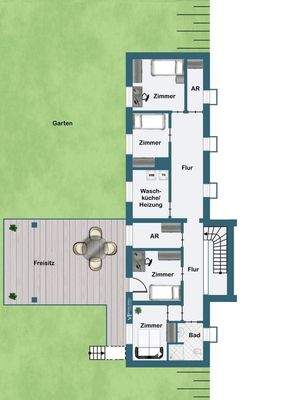 Grundriß Untergeschoß