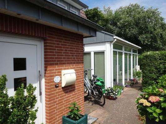 Seitenansicht-Zugang Garten für DW 03