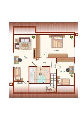 Grundriss Dachgeschoss