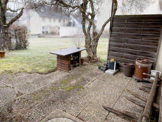 überdachte Terrasse