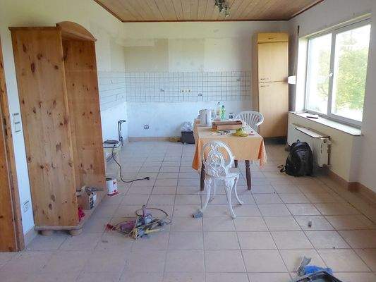 Offene Küche mit Wohnbereich OG