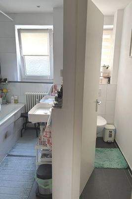 Bad mit separatem WC