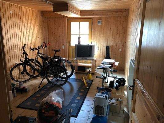Hobbyraum Erdgeschoss