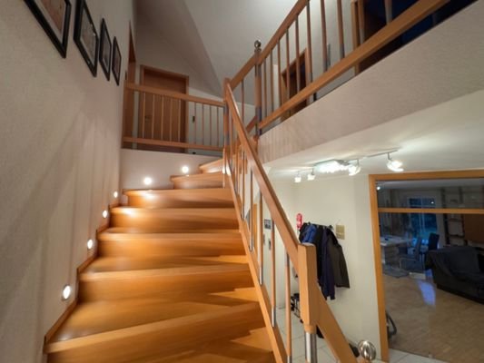 Treppe zum OG