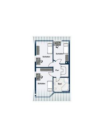 Grundriss Obergeschoss