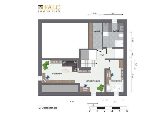 2. Obergeschoss/ 3. Etage