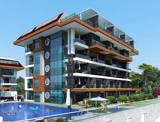 Chic Apartments 400 m from the Coast in Alanya Antalya