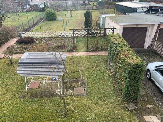 Blick aus dem Obergeschoss