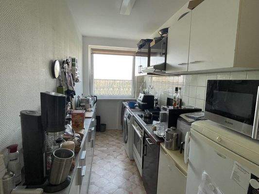 Küche mit Westausrichtigung