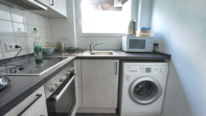 Praktische Küche der 3ten Wohnung