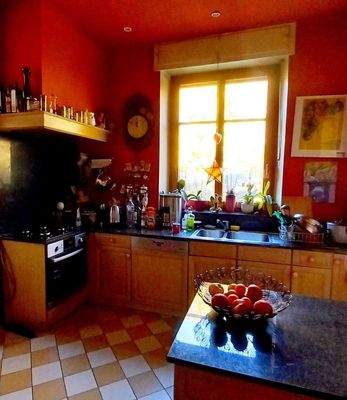 Küche im Erdgeschoss