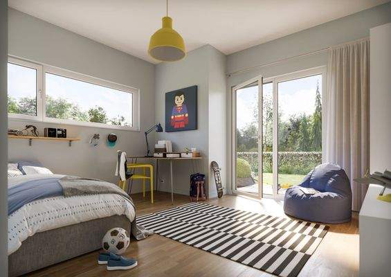 Jugendzimmer mit Weitblick