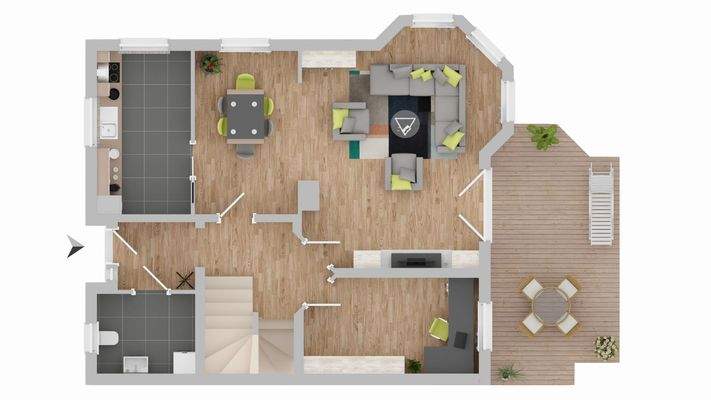 Grundriss Erdgeschoss