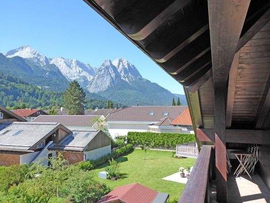 Herrlicher Blick vom Südbalkon