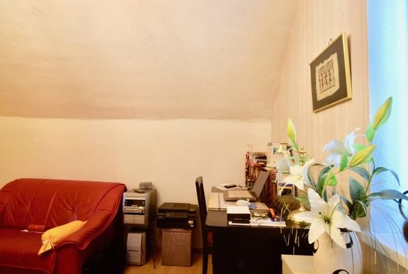 Arbeitsbereich im Schlafzimmer
