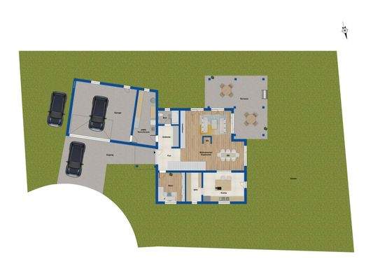 Grundriss Erdgeschoss