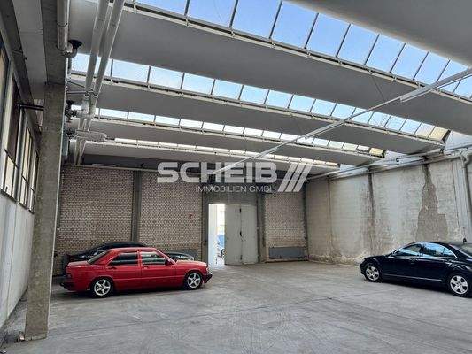 Stahlfalttor für Anliefung