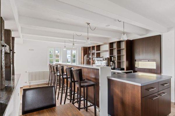 Ansicht Gastrobereich, Theke EG