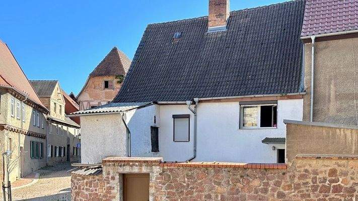 Rückansicht mit Hof