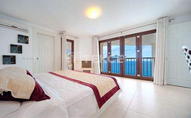 Private Beach Villa with Uninterrupted Sea Views in Kaş Kalkan