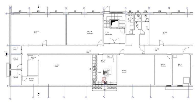 Grundrissplan ST links