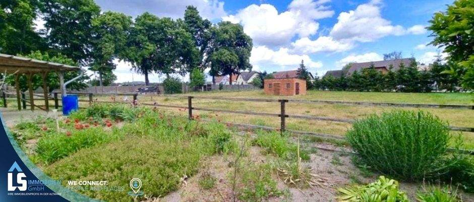 Blick auf die Koppel