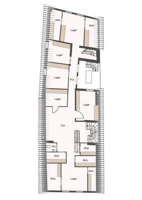 Grundriss DG - Langgasse 33