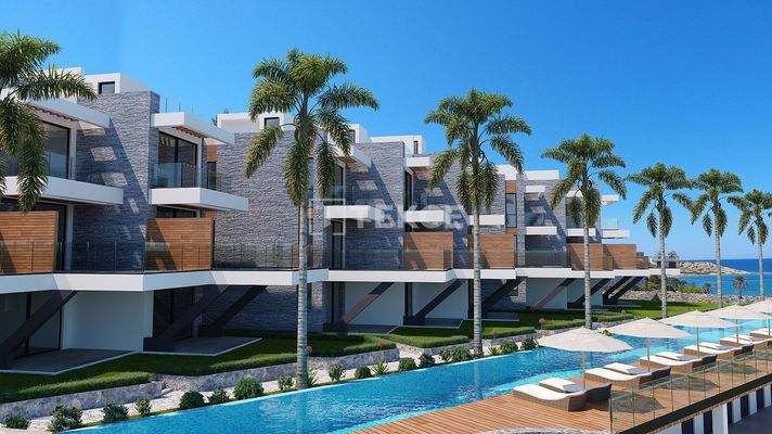 Sea View Townhouses for Sale in Girne Bahçeli