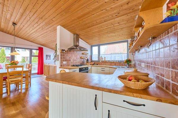 Küche im Obergeschoss