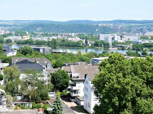 Aussicht vom Balkon