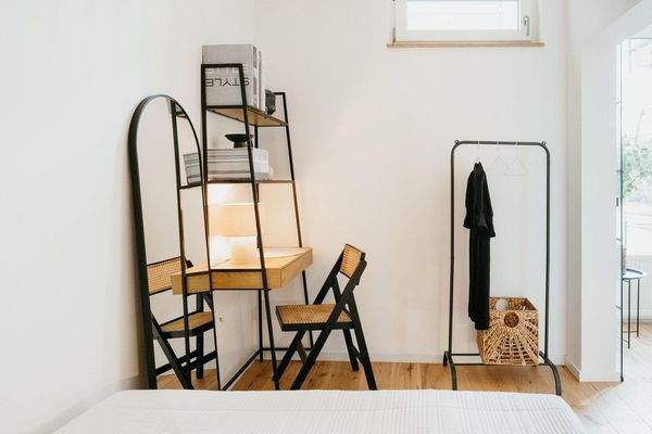 Schlafzimmer / Arbeitsbereich