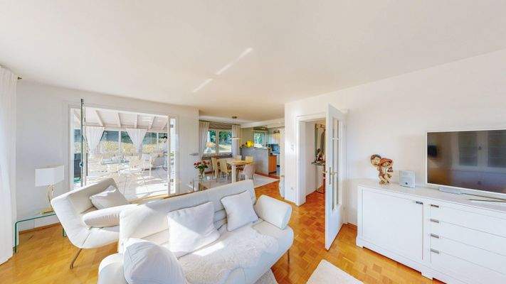 Wohn- und Essbereich Perpsektivwechsel