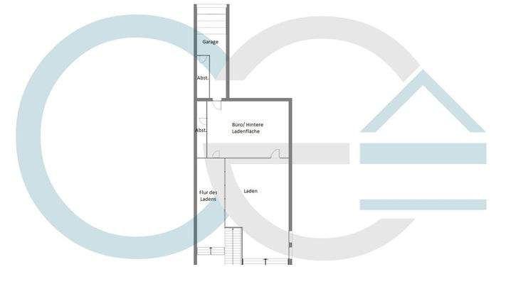 2D Grundriss - Laden Teil 2