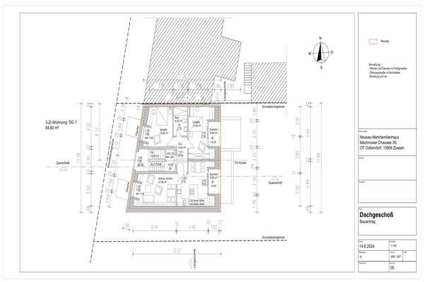 Grundriss Dachgeschoss