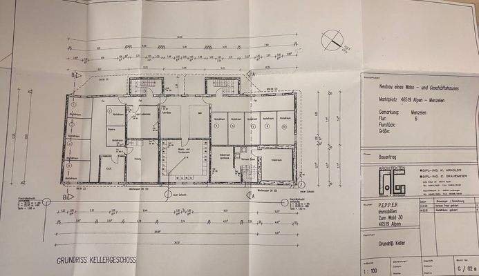 Grundriss Kellergeschoss