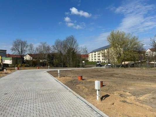 Erschließung fertig