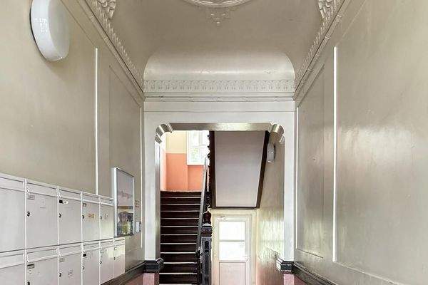 Überarbeitete Treppenhäuser