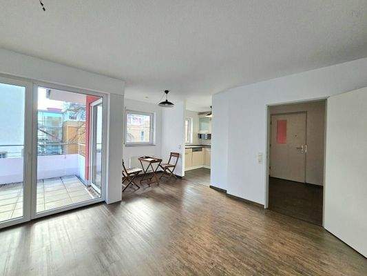 Wohnzimmer mit Essecke