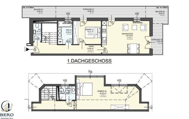 Top 9 auf zwei Etagen