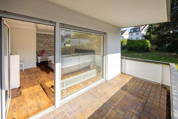 OG: Balkon/Loggia vor dem Schlafzimmer