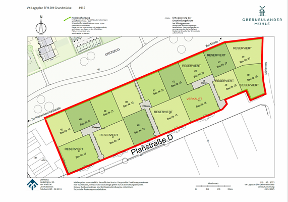 VK-Lageplan_EFH-Grundst. 9-30_DH-Grundst._13-16_