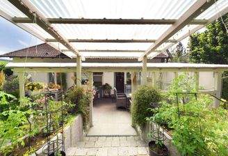 Gartenansicht Terrasse