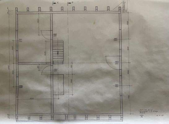 Grundriss erste Etage