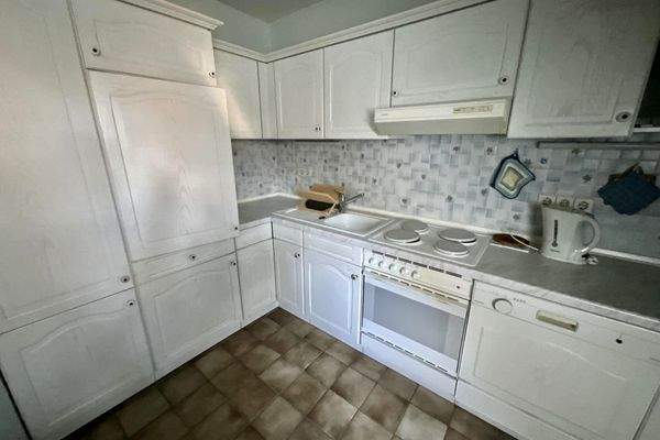 Küche im Dachgeschoss