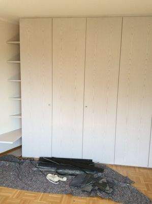 Schlafzimmer mit Einbauschrank