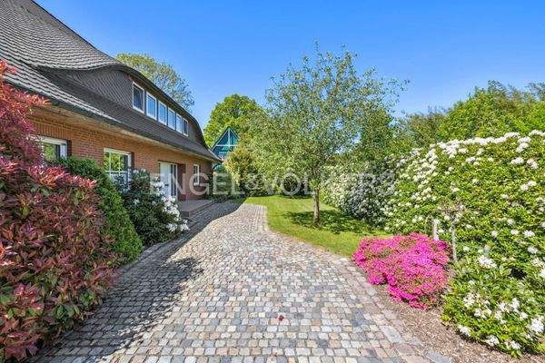 Vorgarten und Zugang zum Haus