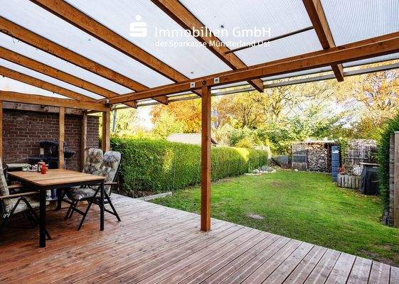 Überdachte Terrasse